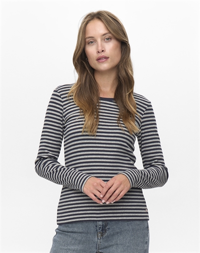  Nümph - NUMelany Langærmet Bluse - Dark Sapphire
